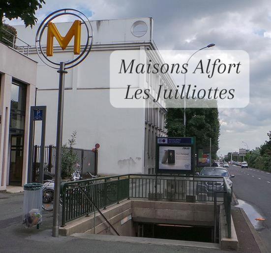 Escale-Marne Fr - 101 - Free Parking - Free Luggage Storage - All Equipped - Linen Included - Washing Machine - Luxury Eve Sleep Mattress 160X200 - 10Mn Walk Metro 8 - Rer A - Panoramic View - From 1 To 4 Guests Maisons-Alfort Bagian luar foto