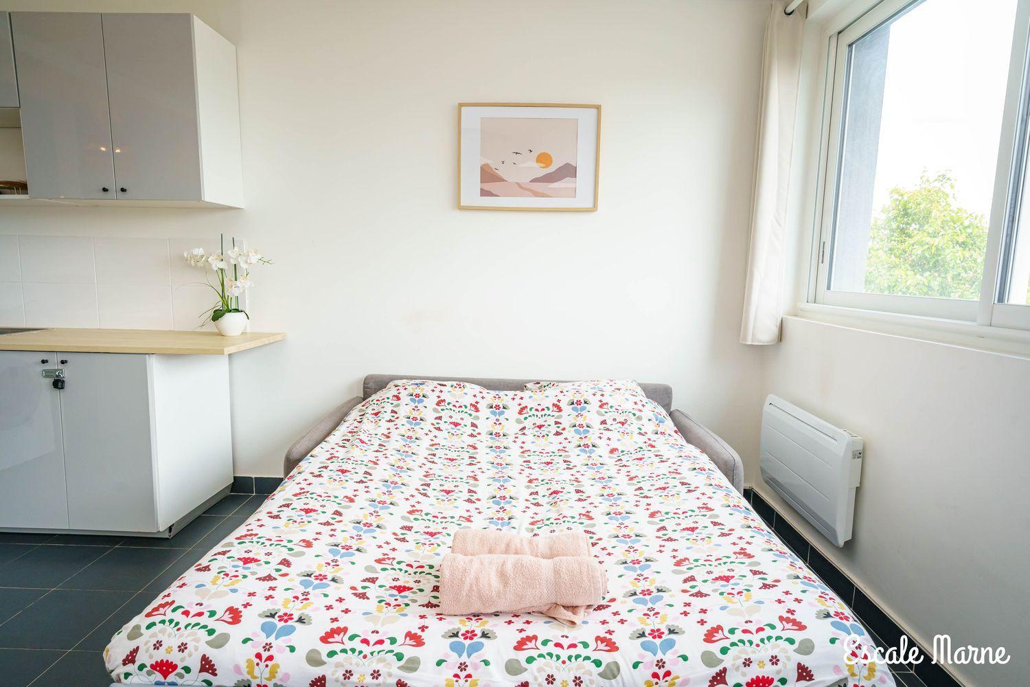 Escale-Marne Fr - 101 - Free Parking - Free Luggage Storage - All Equipped - Linen Included - Washing Machine - Luxury Eve Sleep Mattress 160X200 - 10Mn Walk Metro 8 - Rer A - Panoramic View - From 1 To 4 Guests Maisons-Alfort Bagian luar foto