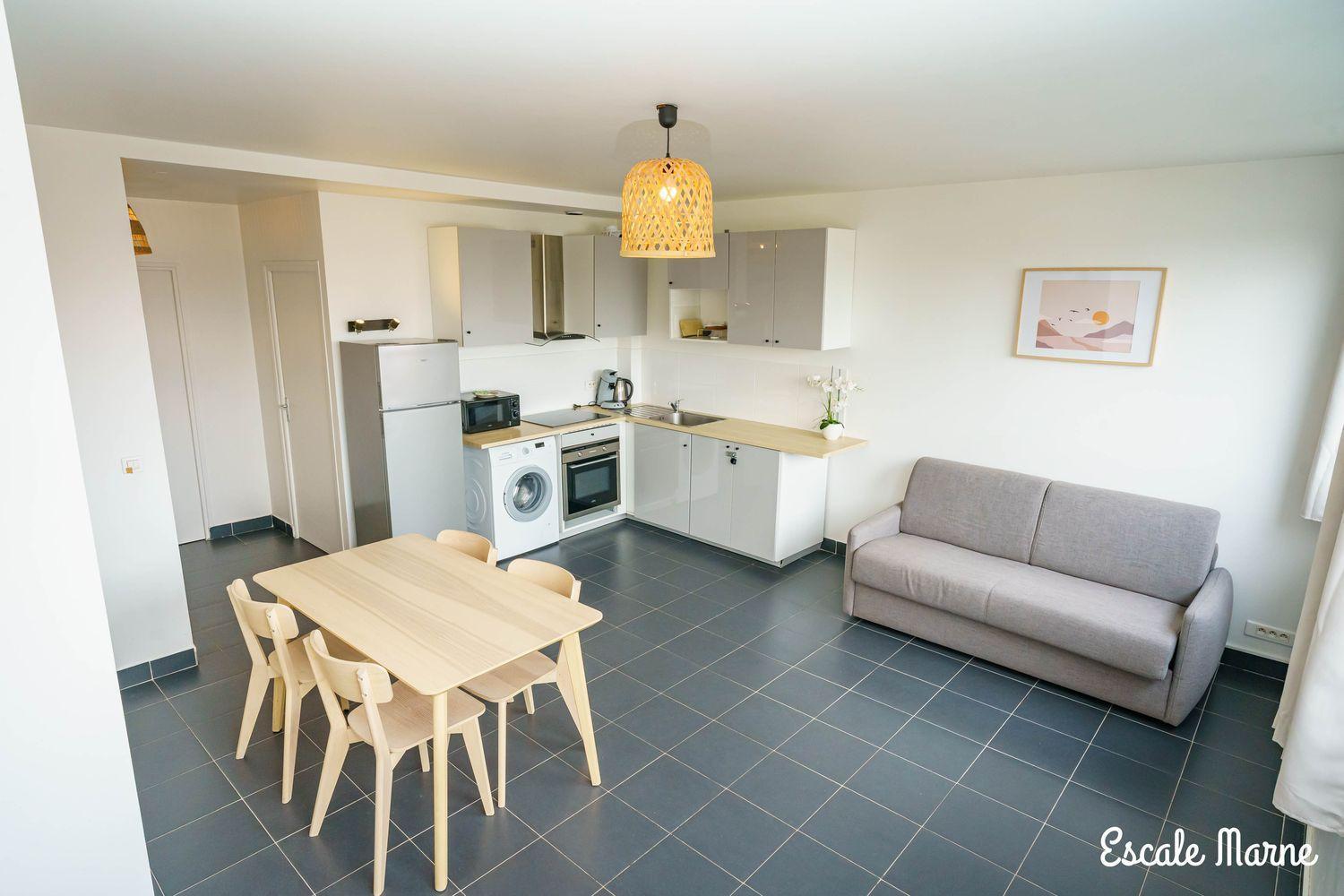 Escale-Marne Fr - 101 - Free Parking - Free Luggage Storage - All Equipped - Linen Included - Washing Machine - Luxury Eve Sleep Mattress 160X200 - 10Mn Walk Metro 8 - Rer A - Panoramic View - From 1 To 4 Guests Maisons-Alfort Bagian luar foto